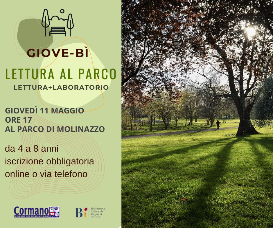 GioveBì: lettura + laboratorio al parco