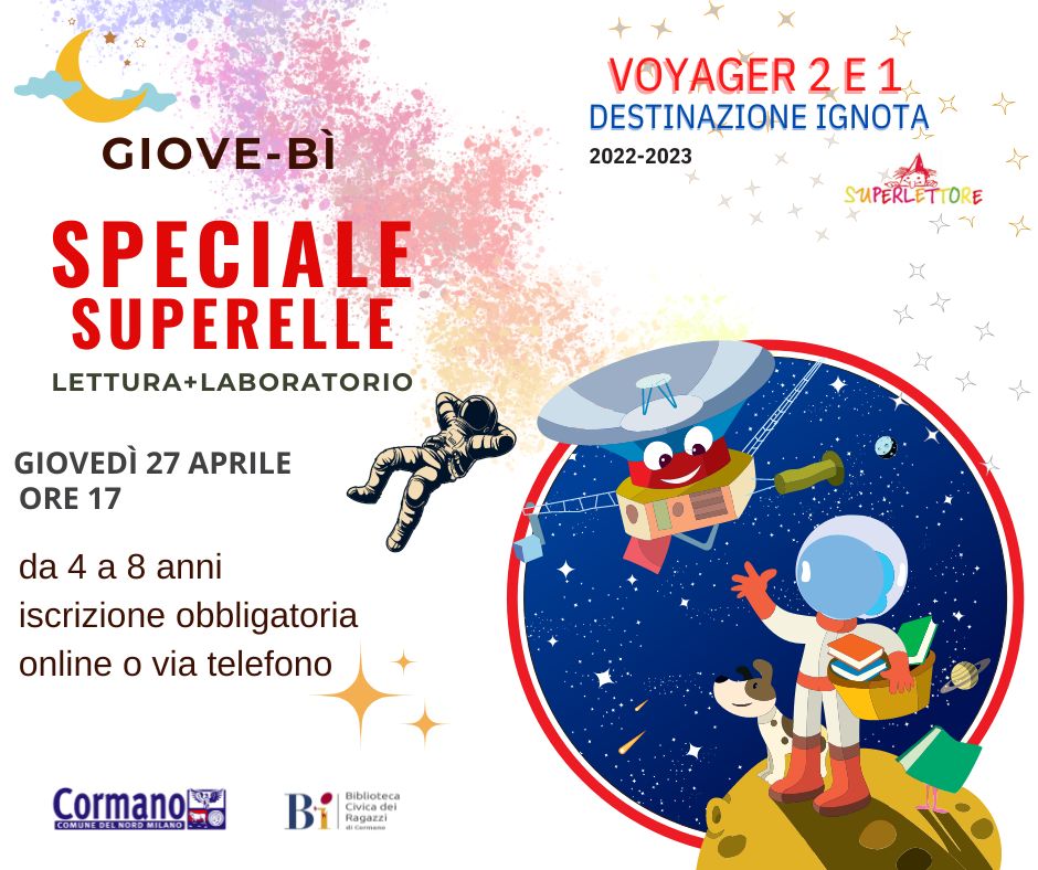 Giove-Bì Speciale Superelle: Voyager 2 e 1 destinazione ignota