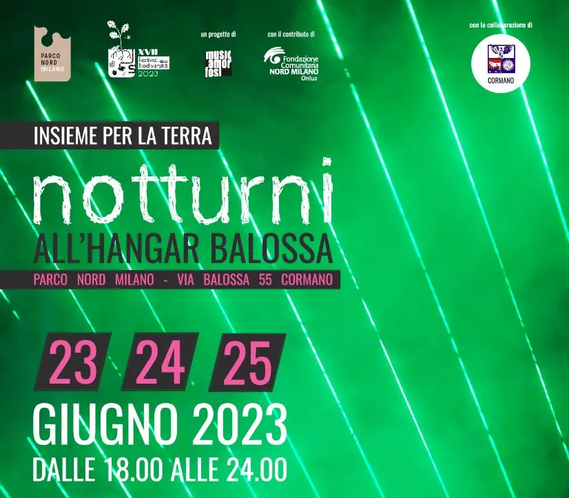 Notturni all'Hangar Balossa - XVII Festival della Biodiversità