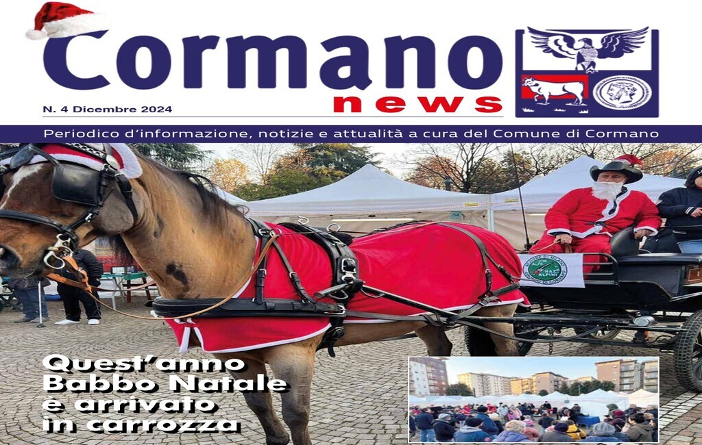 Cormano News, in anteprima online il quarto e ultimo numero del 2024