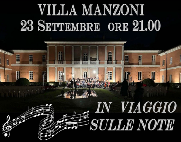 OM 2023 - Note dopo note, concerto in Villa Manzoni