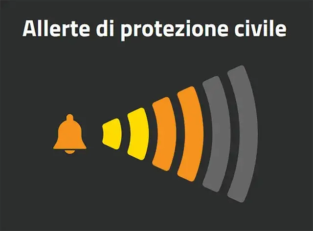 Allerta meteo Protezione Civile Lombardia (ARANCIONE - moderata)