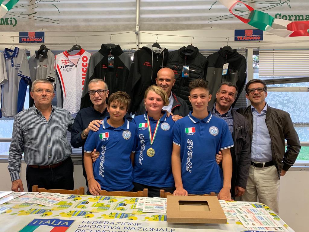 Benemerenze sportive  ai pescatori mondiali de "il Barbo"