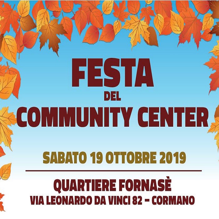 Una grande festa al Community Center 
