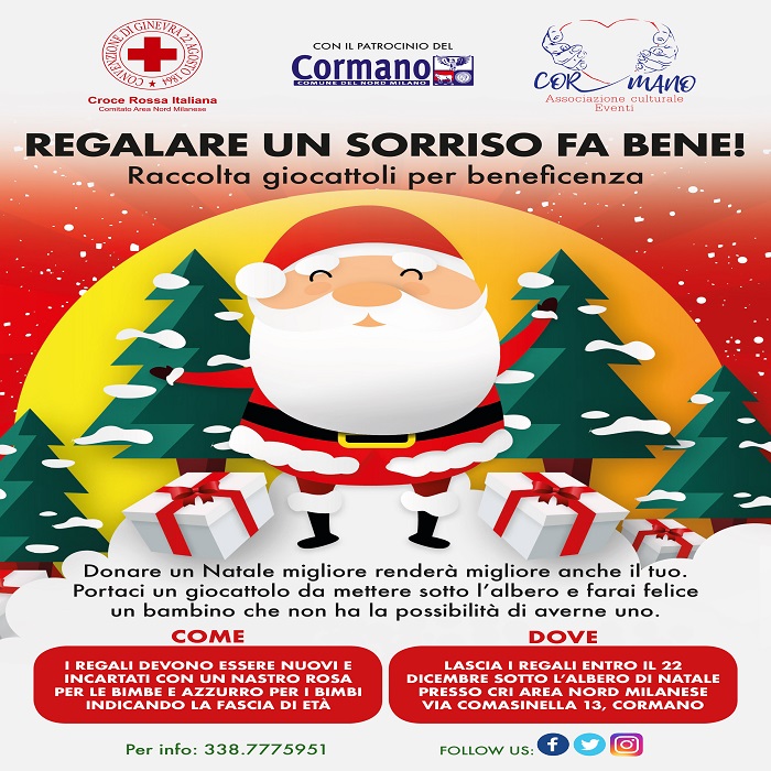 Al via l'iniziativa "Regalare un sorriso fa bene"