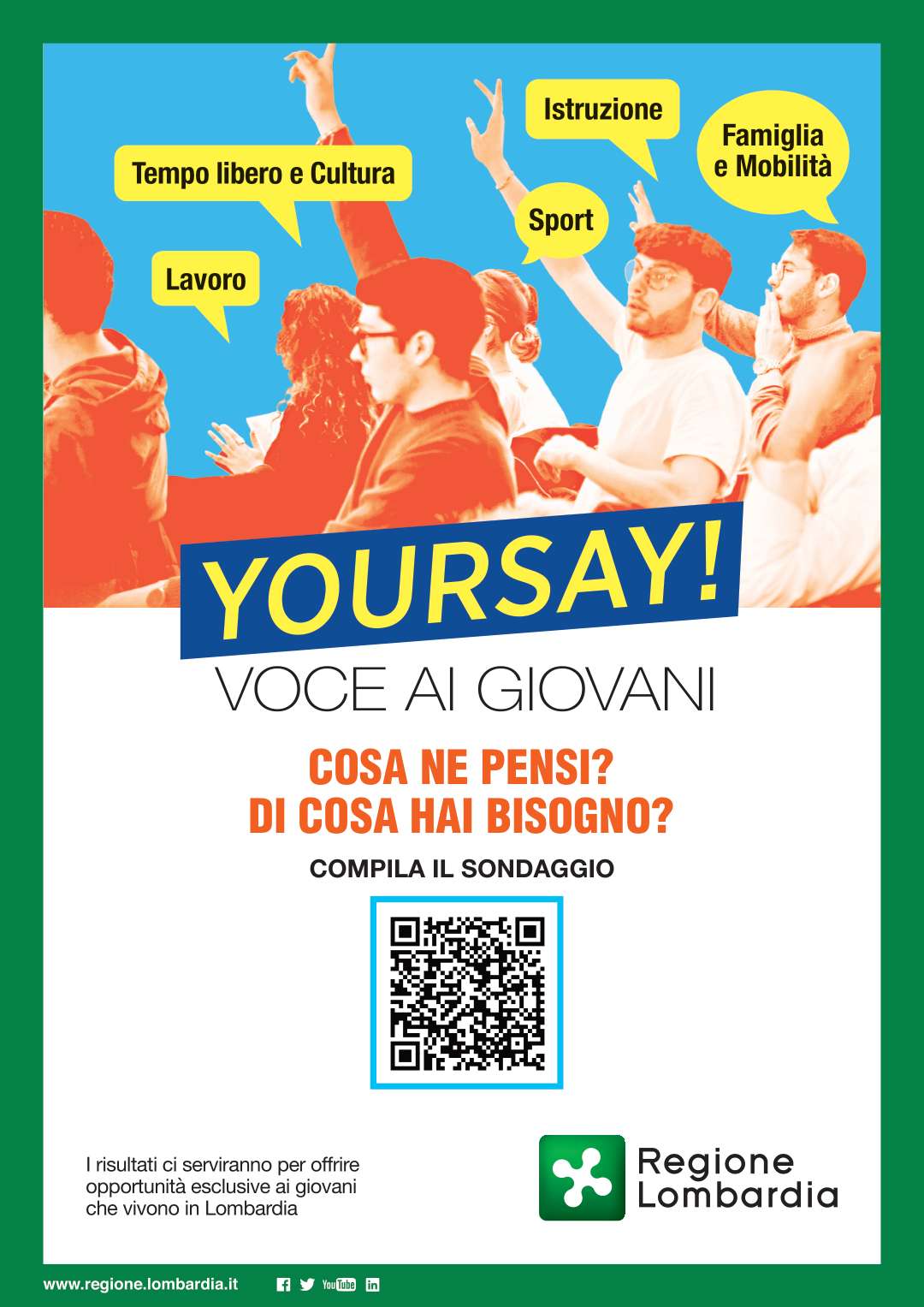 Diventa protagonista delle scelte regionali che ti riguardano!