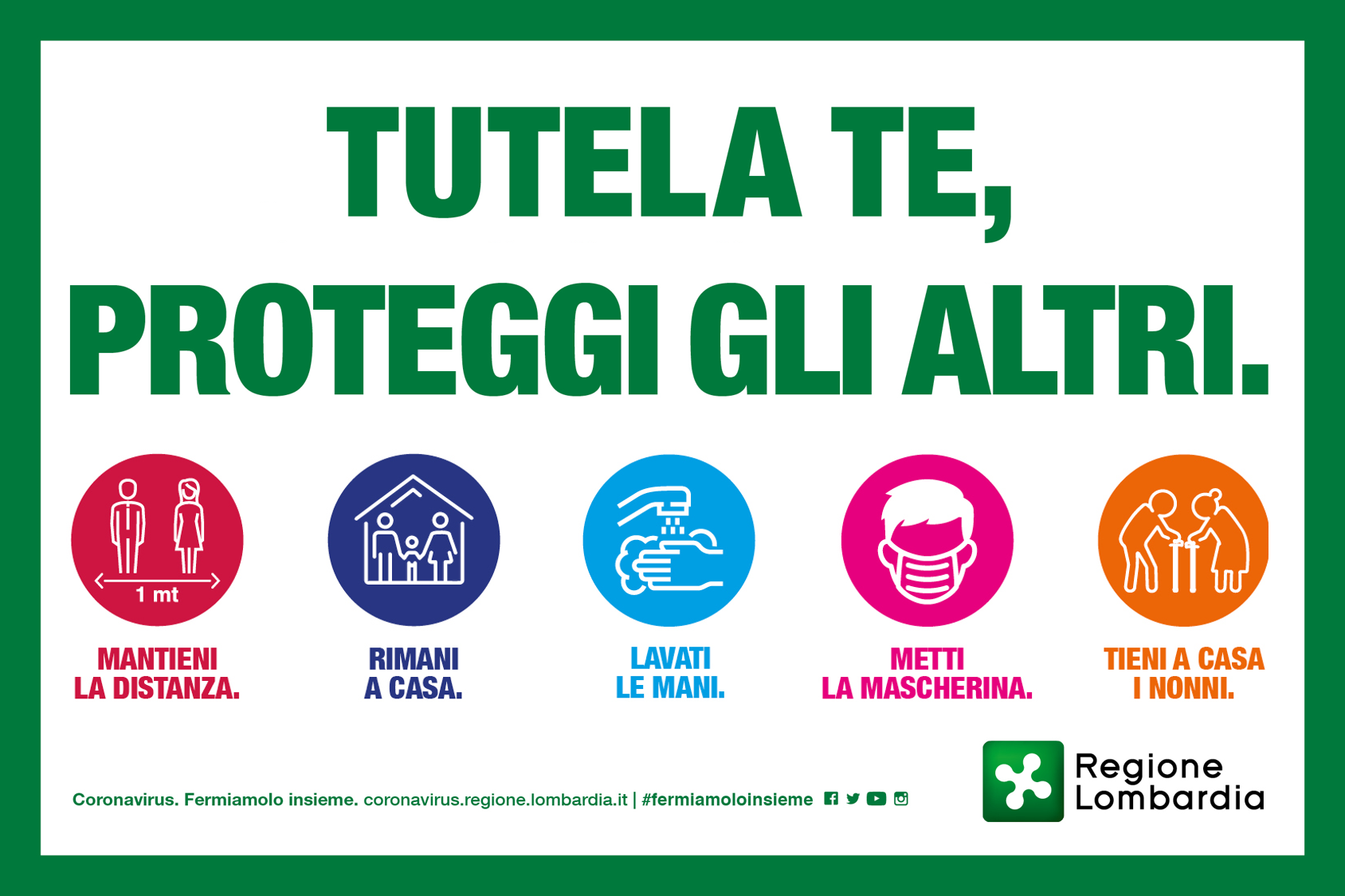 Da domani si potrà uscire di casa solo indossando la mascherina o comunque con una protezione su naso e bocca