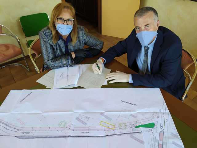 Firmato il protocollo d'intesa tra Cormano e Novate Milanese  per la viabilità del tratto finale di via Torino