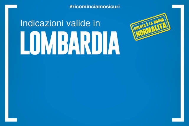 Disposizioni in vigore in regione lombardia dal 15 luglio al 31 luglio