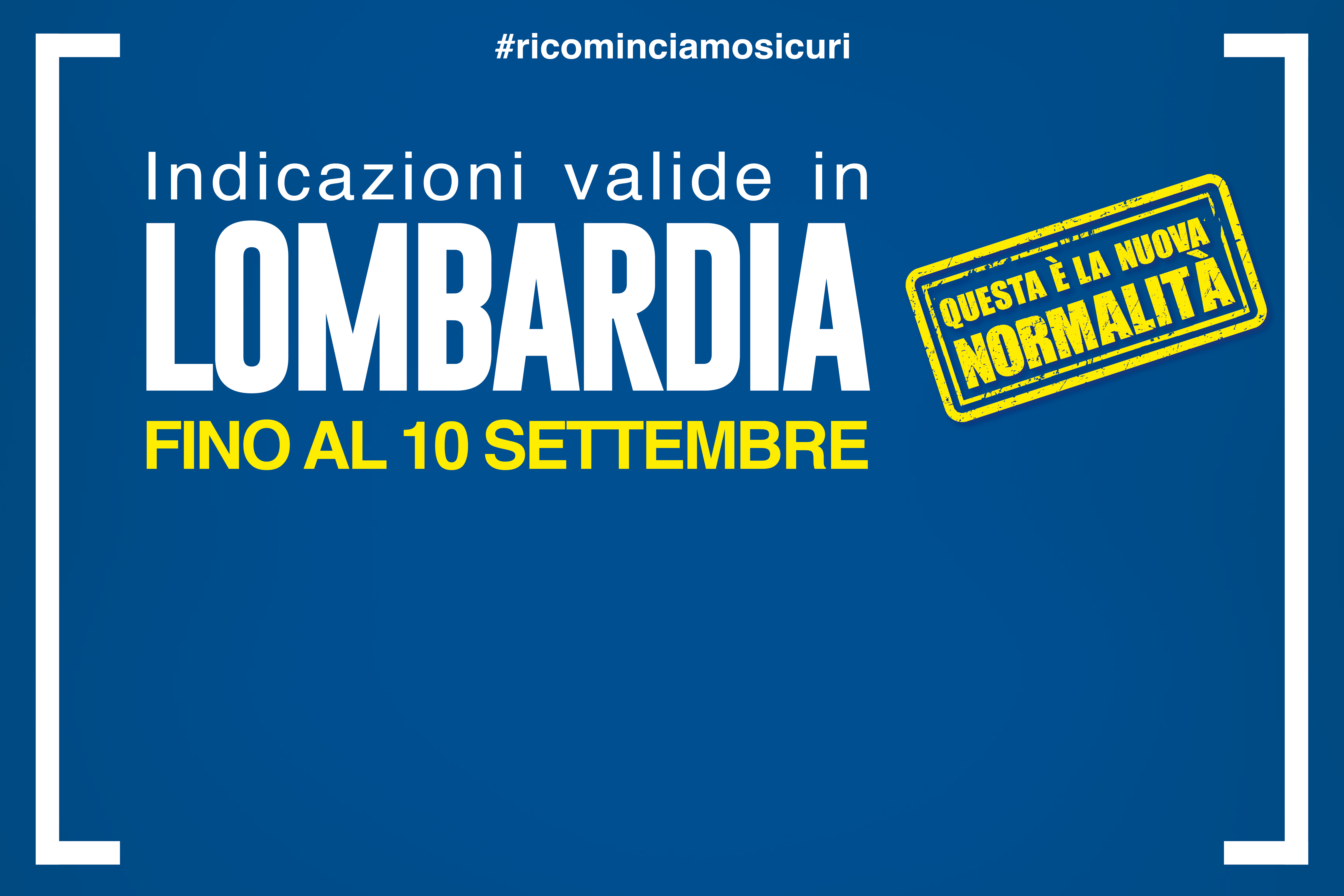Ordinanza n. 590 del 31/7/2020 di Regione Lombardia valida fino al 10 settembre 2020