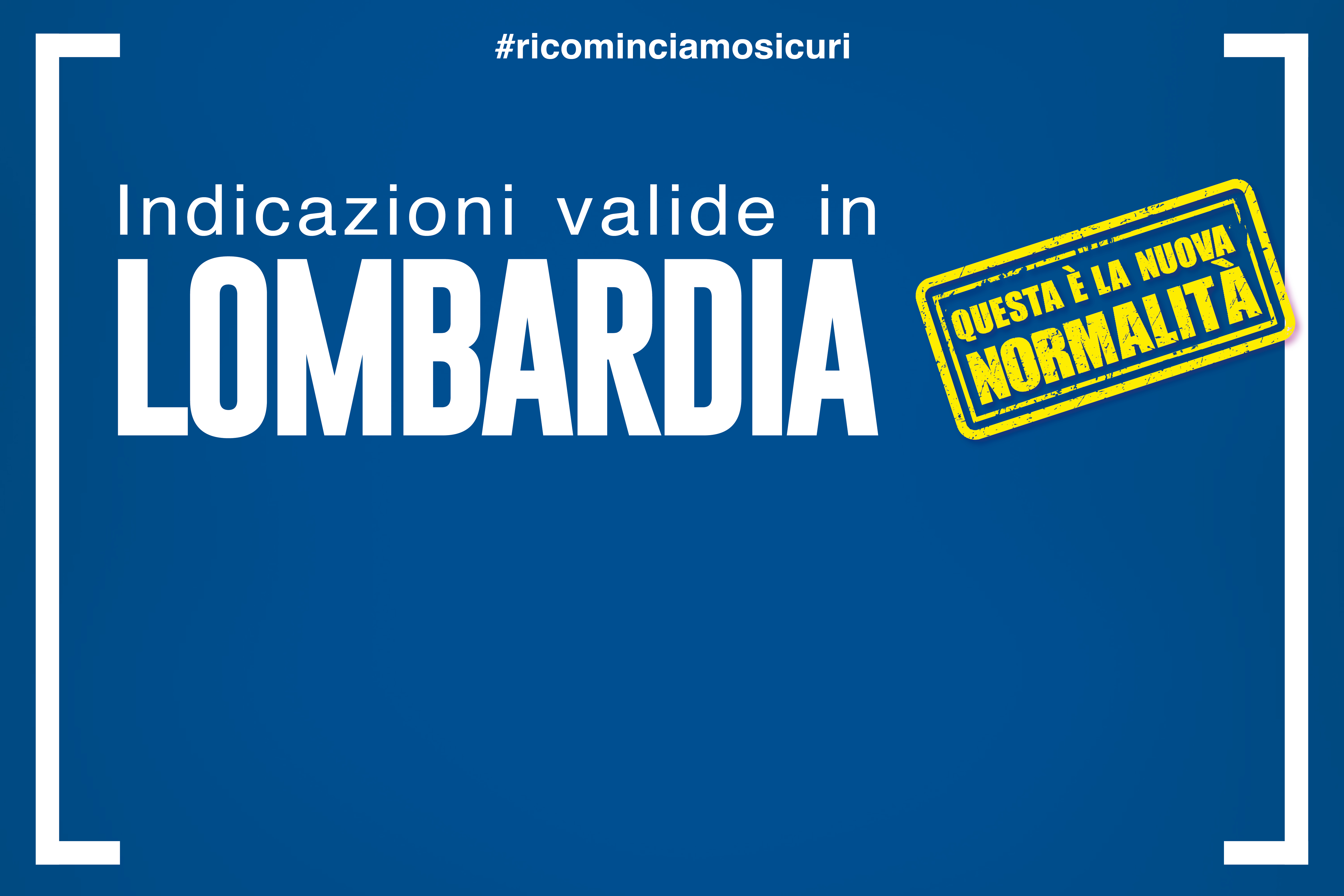 Coronavirus –  le regole in vigore dall'8 settembre al 7 ottobre 2020