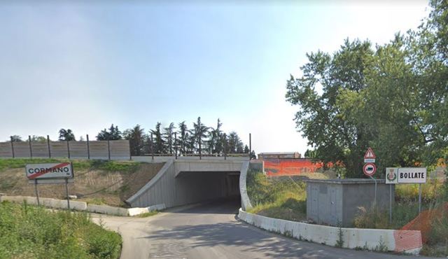 Chiusura notturna sottopasso via Figini