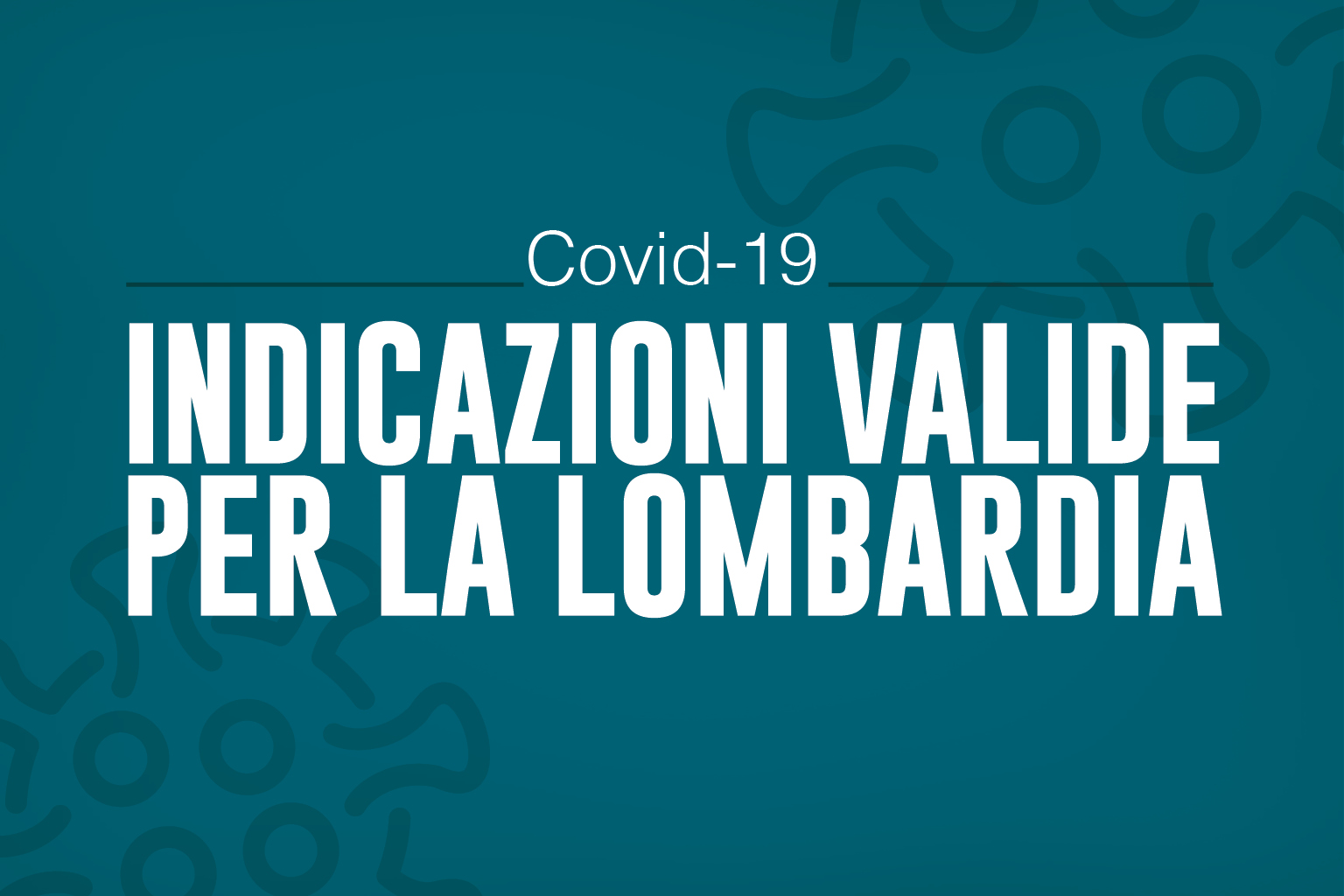 Nuova Ordinanza regionale del 27 ottobre 2020