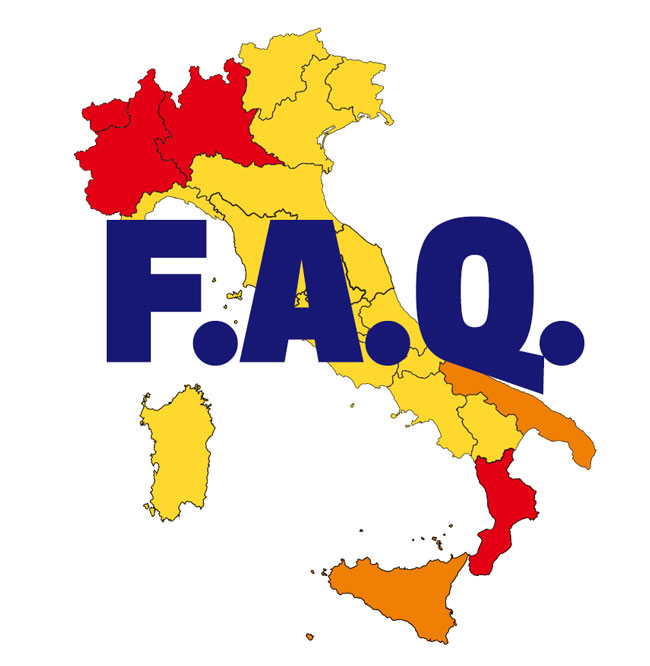 Risposte alle domande frequenti (FAQ) sul DPCM 3 novembre 2020