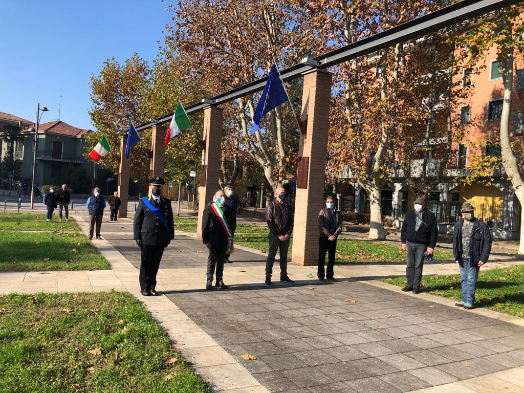 Questa mattina celebrazione del IV novembre - Giornata dell’Unità Nazionale e delle Forze Armate