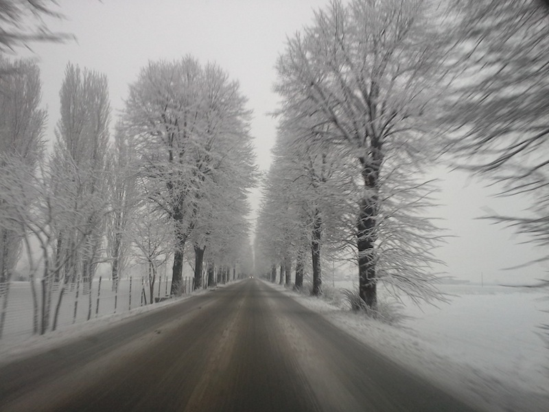 Ondata di freddo in Lombardia  Febbraio 2018 