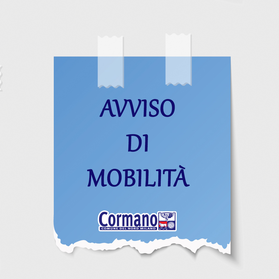 Avviso di mobilità esterna per la copertura di n. 1 posto di Istruttore Tecnico - Geometra - categoria C - con rapporto di lavoro a tempo pieno e indeterminato. 