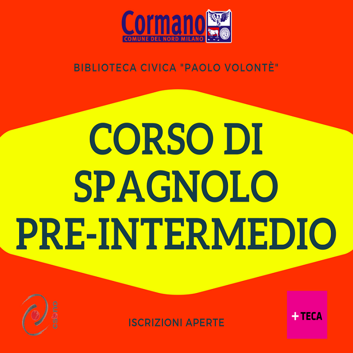 Modifica calendario corso pre-intermedio di lingua spagnola 