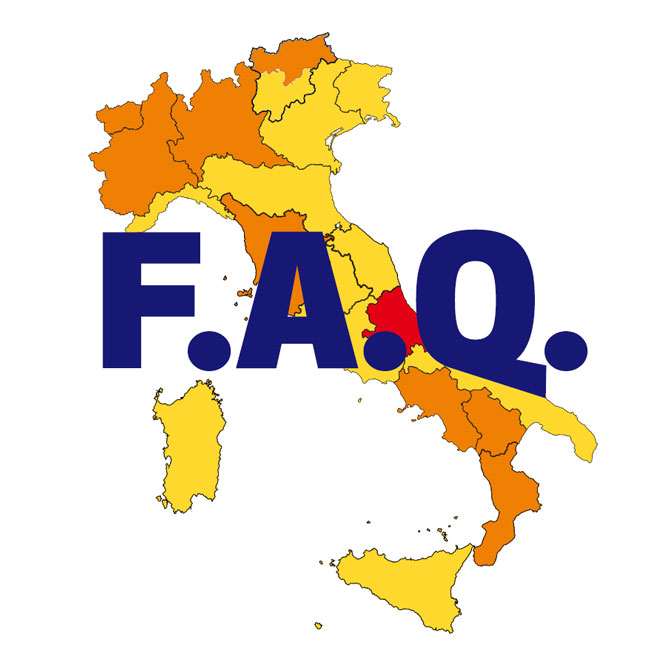 Risposte alle domande frequenti (FAQ) sul DPCM 3 dicembre 2020 e spostamenti periodo 21/12 - 6/1