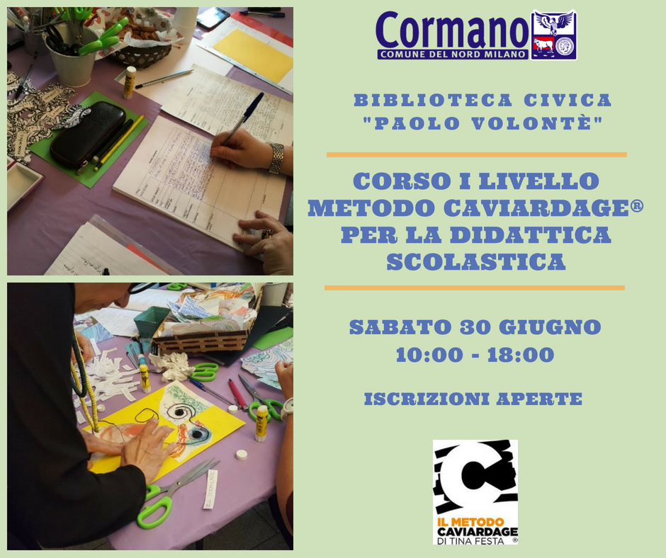Corso I livello metodo Caviardage® per la didattica scolastica