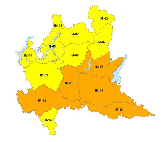 Temporali forti: allerta in Lombardia, sabato "codice arancione"