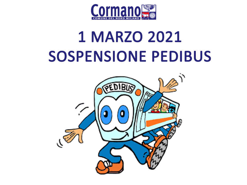 1 marzo 2021 : sospeso per sciopero il servizio Pedibus