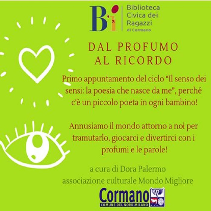 Laboratorio "Il senso dei sensi: la poesia che nasce da me"