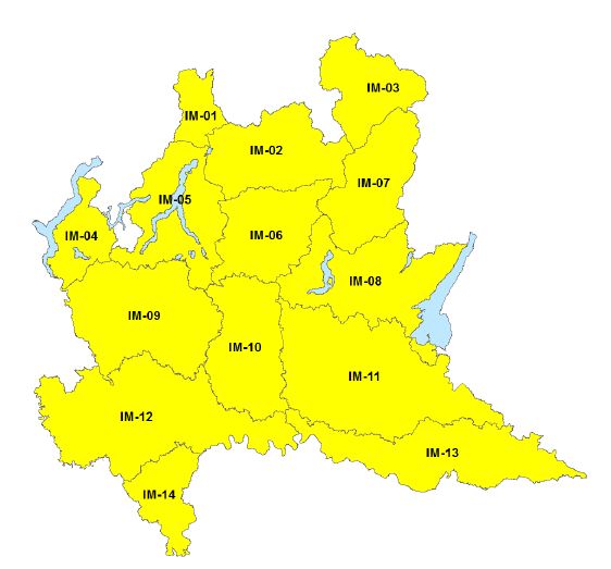 Allerta  meteo in Lombardia