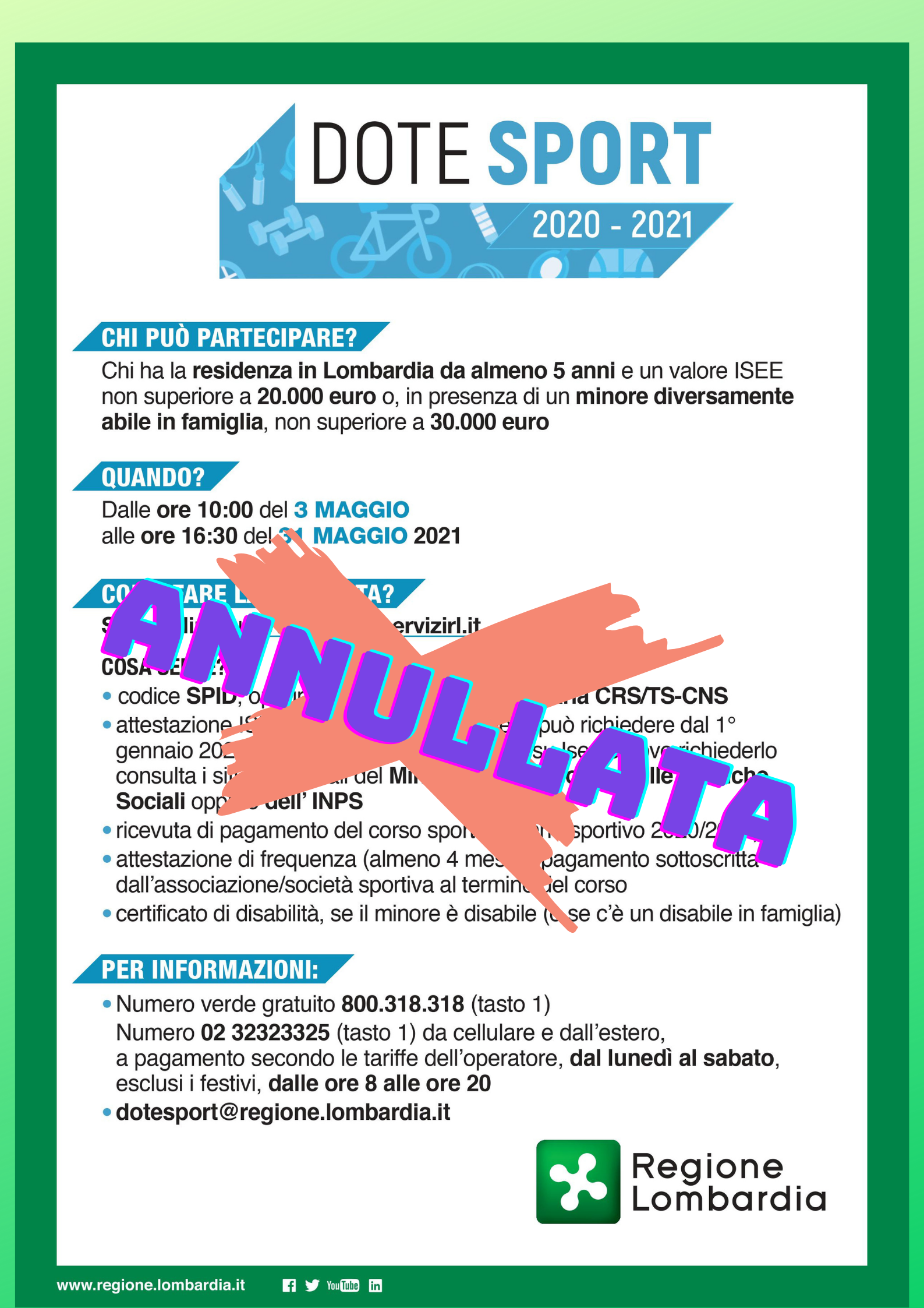Revocata Dote Sport 2020/21