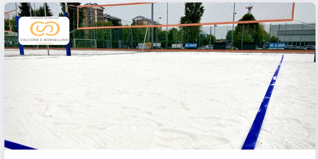In spiaggia  a Cormano... con il beach volley