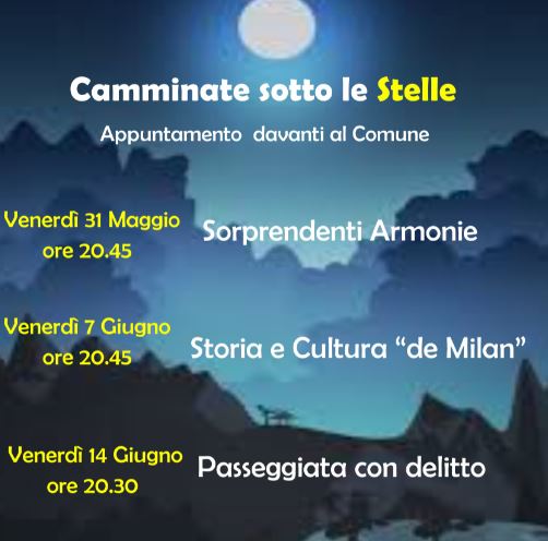 Camminate sotto le stelle: Sorprendenti Armonie