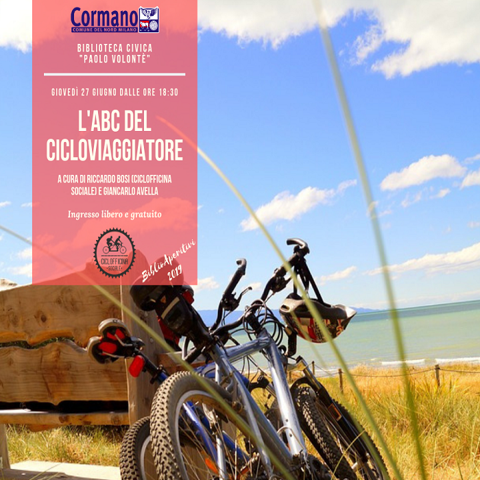 BiblioAperitivi: Giovedì 27 giugno incontro su come organizzare una vacanza in bicicletta